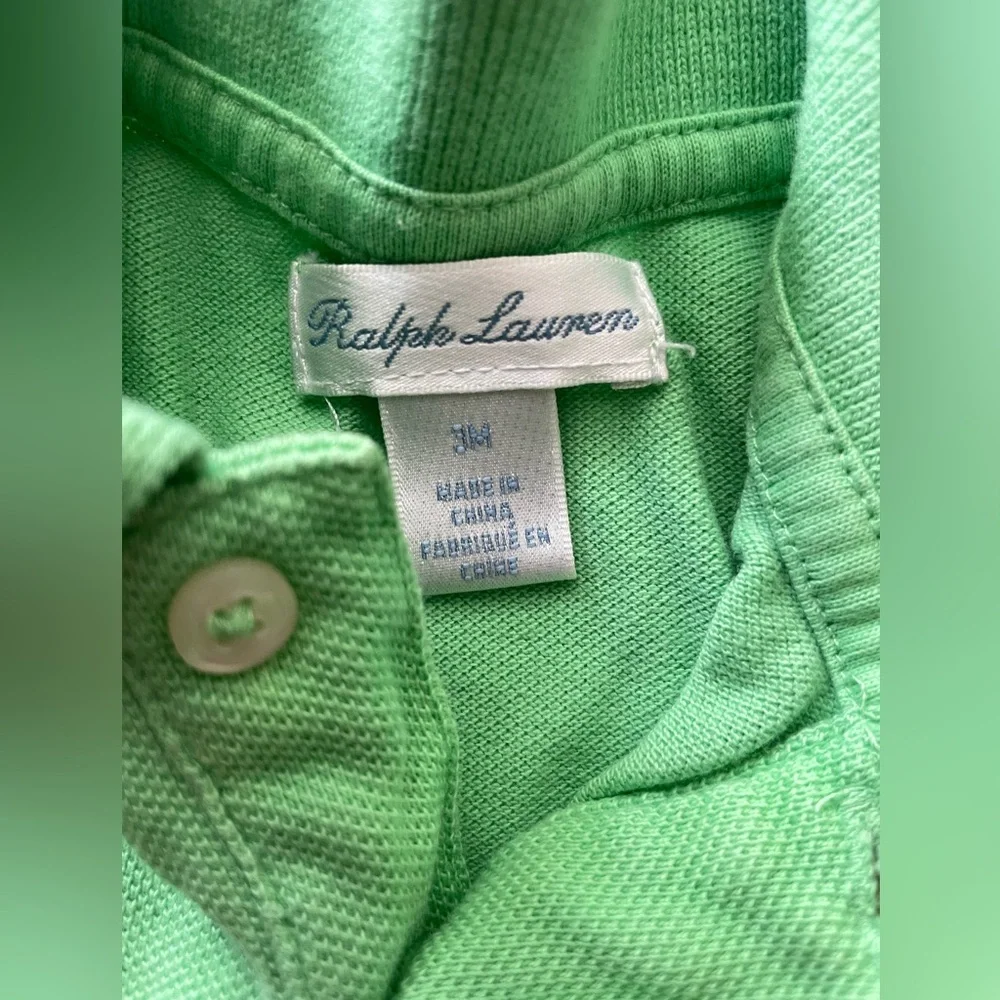 Ralph Lauren Baby Green Polo Shirt